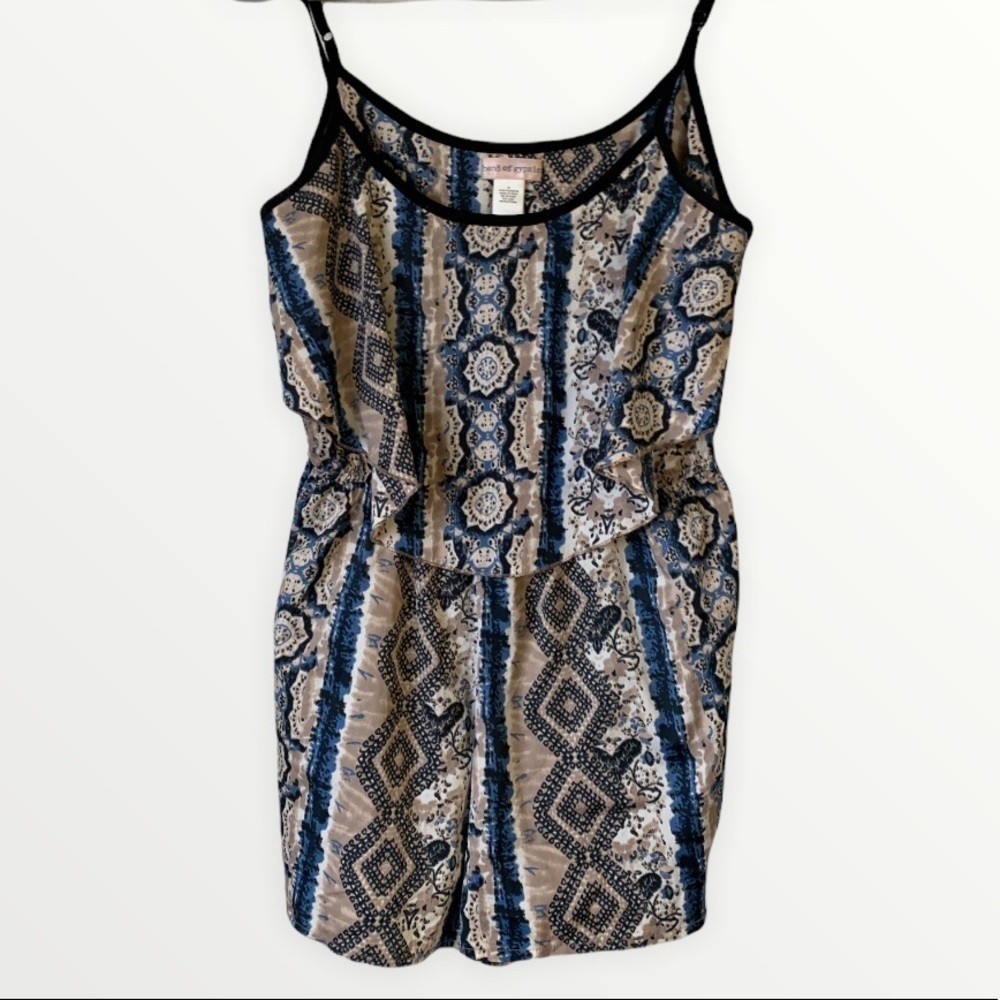 Band of Gypsies Boho Romper Size M